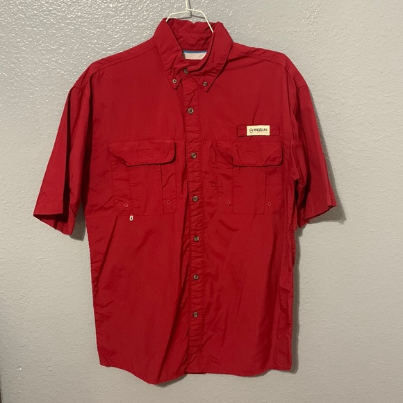 Magellan Outdoors Other - Men’s Red Magellan Button Down Shirt Size Extra Small